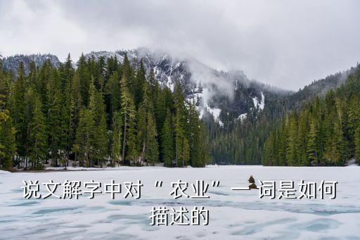 农业词是什么,农业革命的意义是什么?