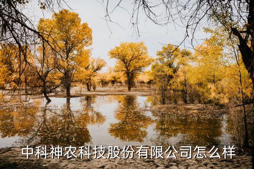  中科神农科技股份有限公司怎么样