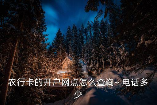 农业银行行号电话怎么查