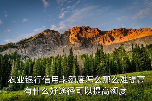农业银行怎么那么卡