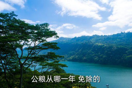 农业税是怎么免除的,免除农业税的背景和意义