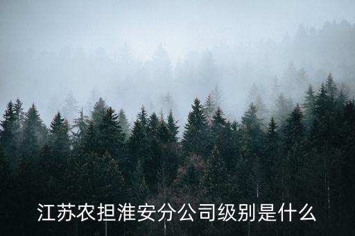 农业企业大小怎么划分