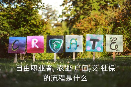 平遥县农业户口怎么交社保,北京农业户口可以自己交社保吗