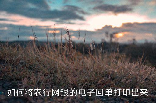 农业银行汇款怎么拿回发票
