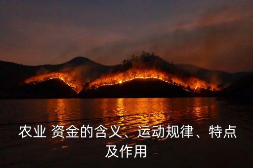 农业资金用途怎么写,农业水价改革资金用途有哪些
