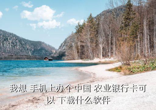 怎么下载手机农业银行app,手机掌上农业银行最新版下载