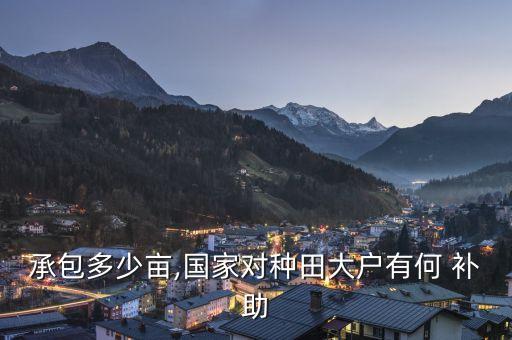 农业补助怎么发放的呢图片