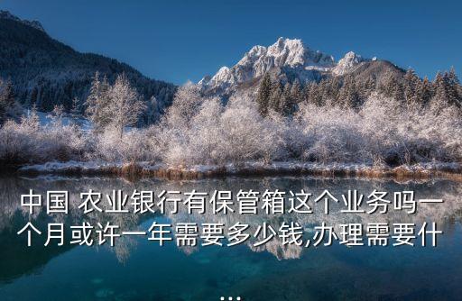 农业银行保险箱怎么关,北京农业银行保险箱业务网点