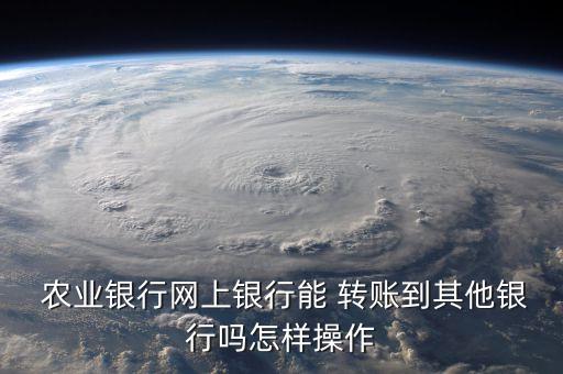 农业网银怎么跨行转账,中国农业网银怎么登录