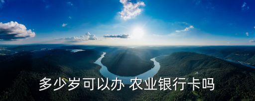 15岁办农业银行是什么卡,2023农业银行办卡新规定是什么