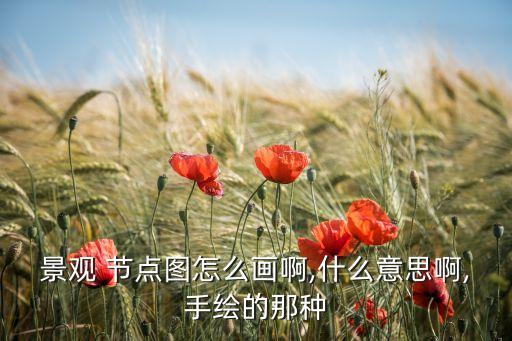 设计图农业节点怎么写