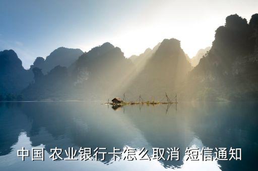 怎么退订农业每月的短信费