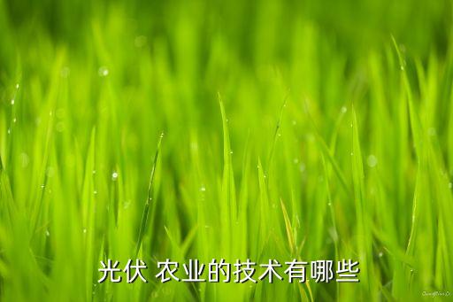 东北农业什么时候开发光伏