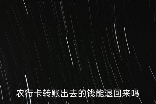 农业网银付错款怎么追回