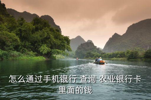 怎么查询农业卡余额查询,如何查询建行卡余额查询