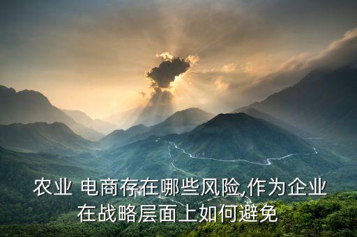 农业电商超级平台怎么样,国家对农业电商平台的政策