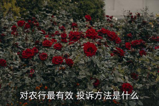 农业银行不合理怎么投诉,工作不合理怎么投诉