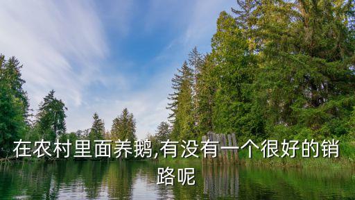 农业养殖怎么销售