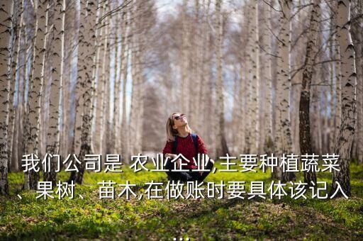 农业收产怎么入账