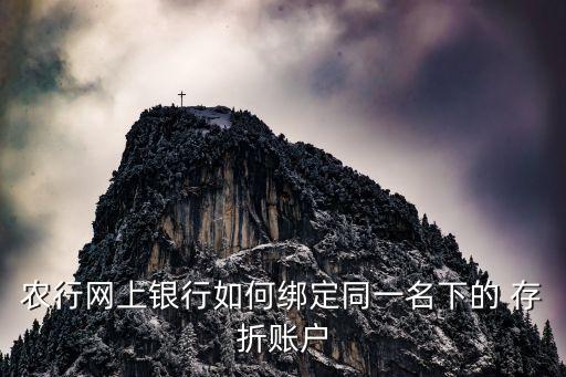 农业银行怎么用存折登录
