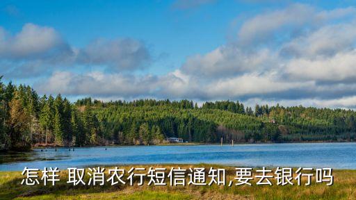 农业银行怎么取消信息定制,手机农业银行怎么取消
