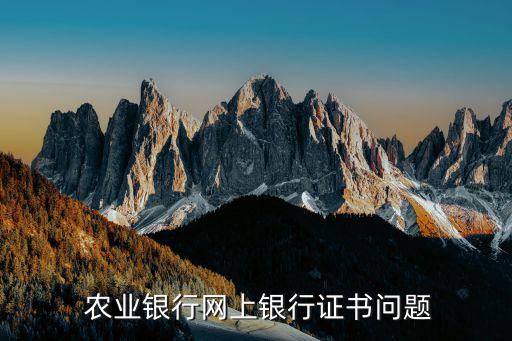 农业银行密保卡怎么绑定
