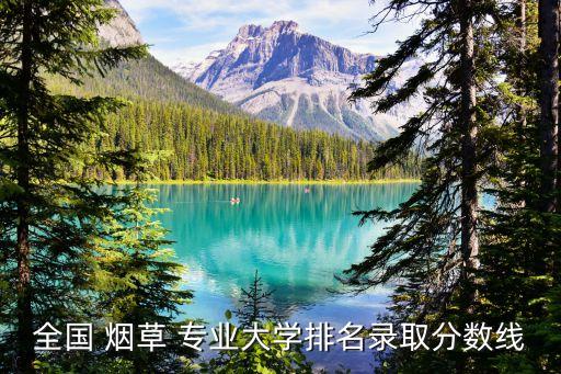 河南农业烟草专业怎么样