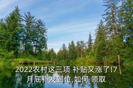 人在外地农业补贴怎么领取,农业补贴怎么领取流程