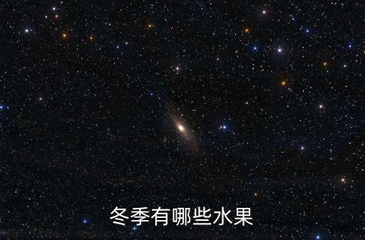 冬季有哪些水果