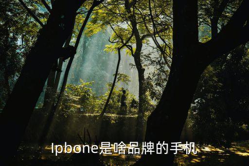 维纳斯苹果，Ipbone是啥品牌的手机