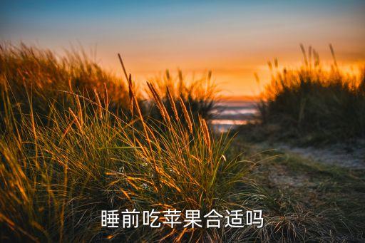 睡前吃苹果合适吗