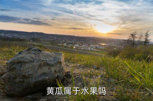 黄瓜是水果吗，黄瓜属于水果吗