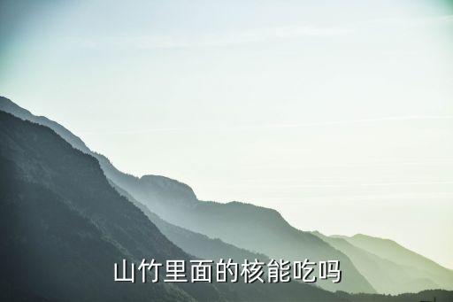 山竹的核能吃吗，山竹里面的核能吃吗