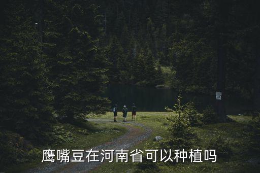 鹰嘴豆产地，鹰嘴豆在河南省可以种植吗