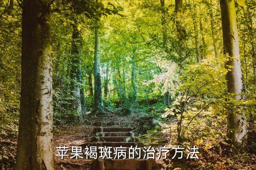 苹果褐斑病，苹果树这是什么病呢
