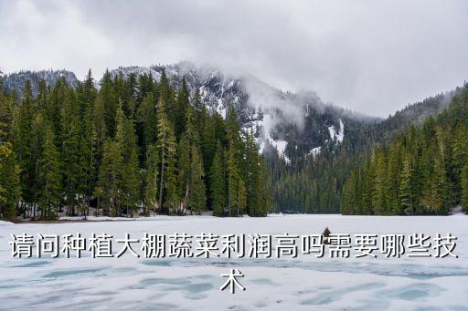 请问种植大棚蔬菜利润高吗需要哪些技术