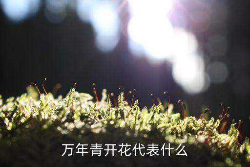 万年青开花预兆什么，万年青开花什么预兆吗