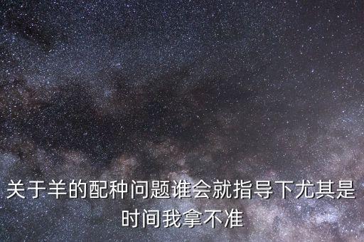 羊交配，绵羊是怎么交配的