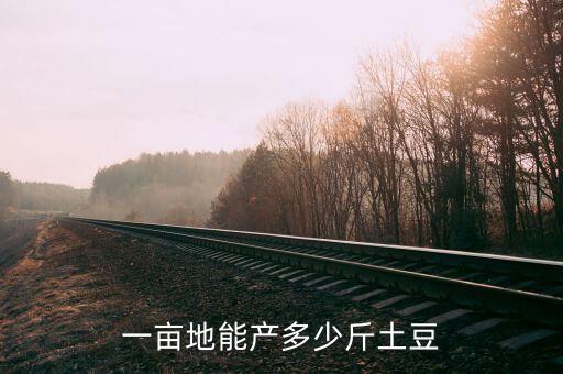 一亩地能产多少斤土豆