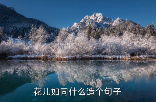 花儿像什么，花儿如同什么造个句子