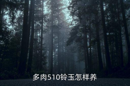 五十铃玉多肉，请问五十铃玉多肉植物怎么繁殖啊