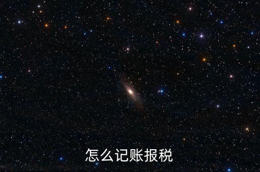 怎么记账报税