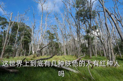 红种人图片，红种人的资料