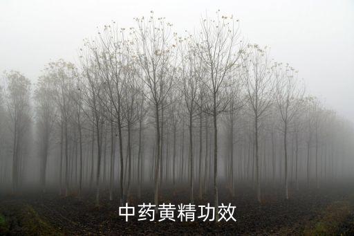 中药黄精功效，中药黄精功效