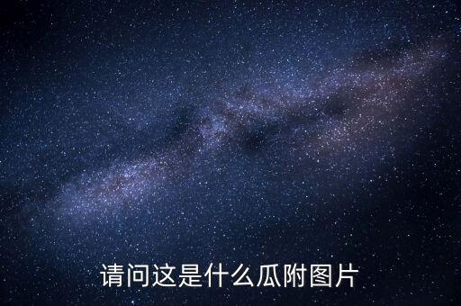 请问这是什么瓜附图片