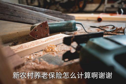 农业保险目前怎么计算，新型农村养老保险计算公式