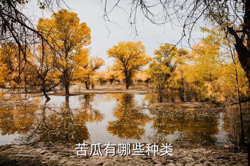 苦瓜有哪些种类