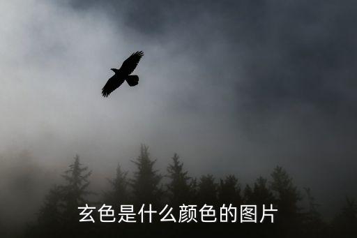 黛色的图片，玄色是什么颜色的图片