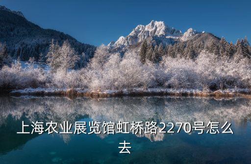 农业展览馆怎么去，上海农展馆怎么去