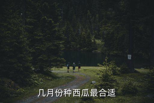 几月份种西瓜最合适